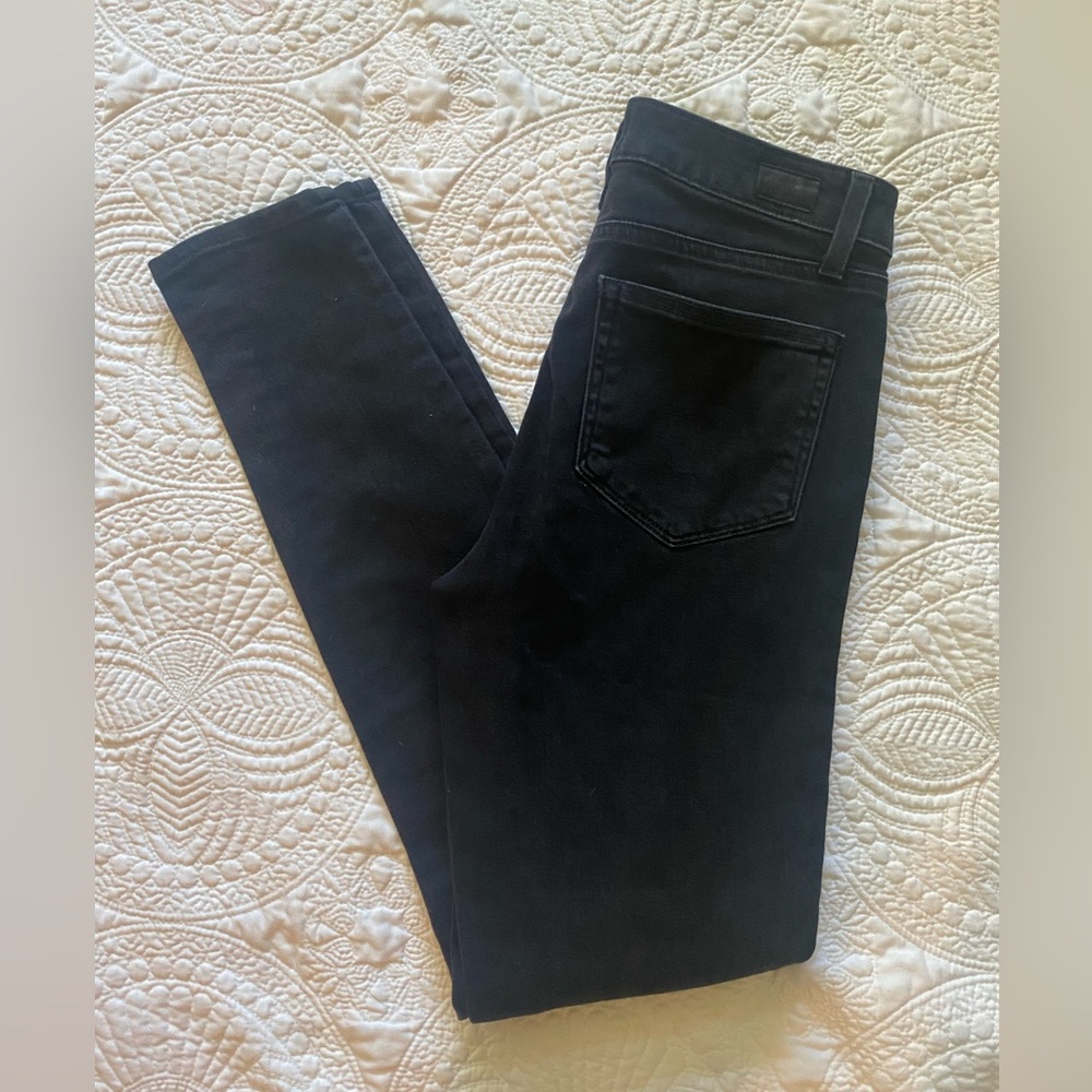 Paige Women’s faded black skinny jeans